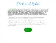 Tablet Screenshot of click-relax.com